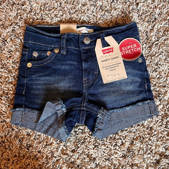 Levi’s Original Shorty Shorts 3T - Picture 1 of 3